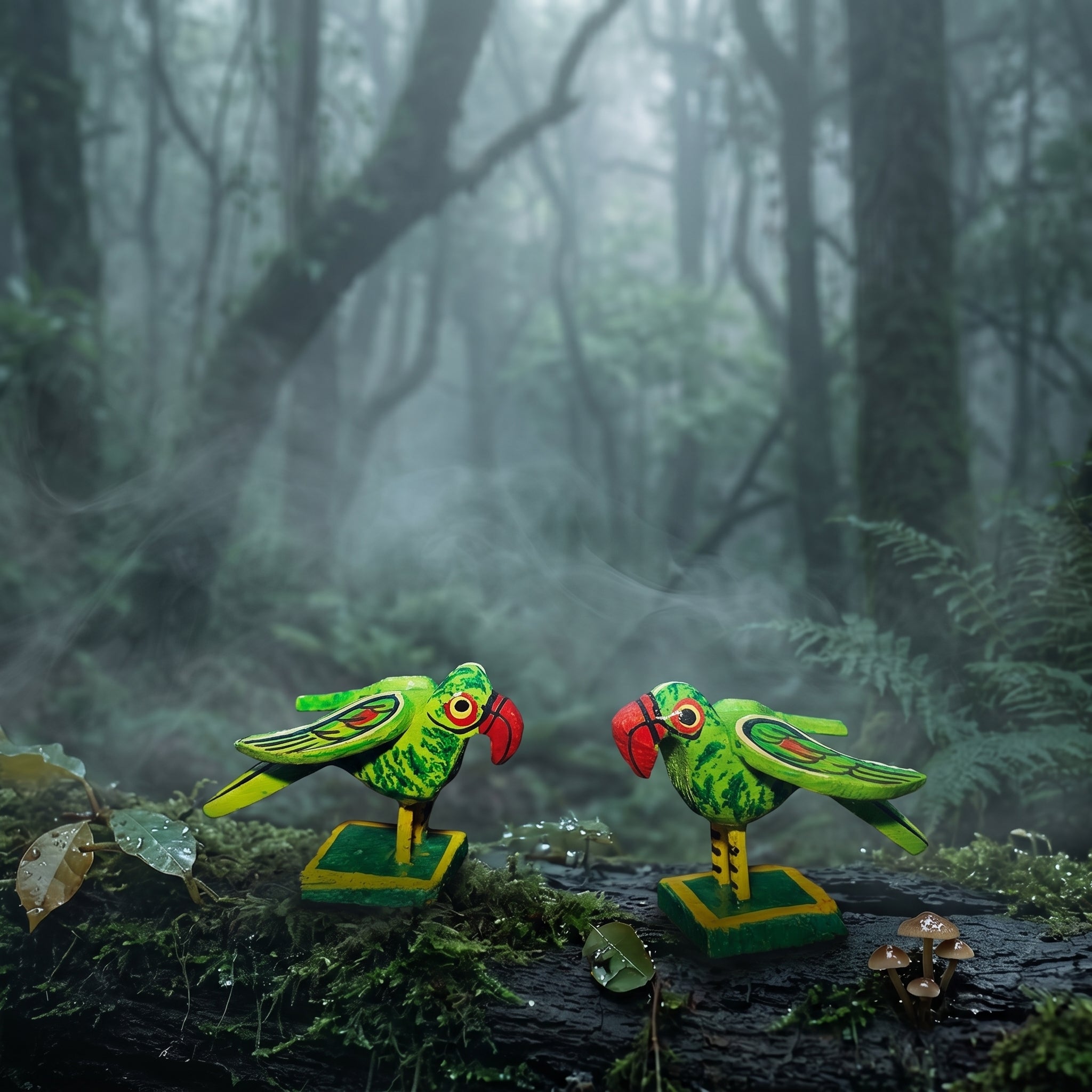 Prakriti Twin Parrots