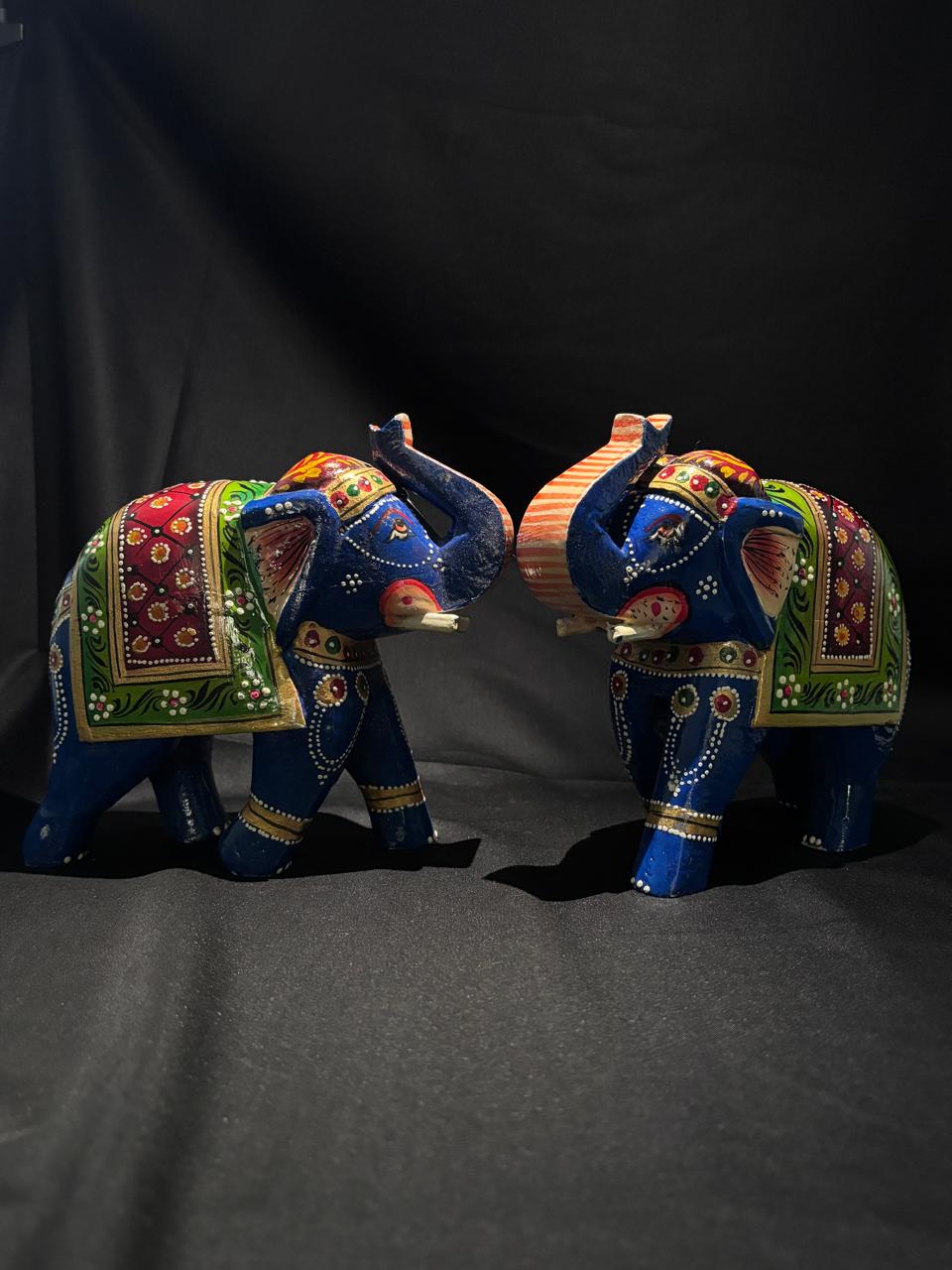 Heritage Twin Elephant Figurines