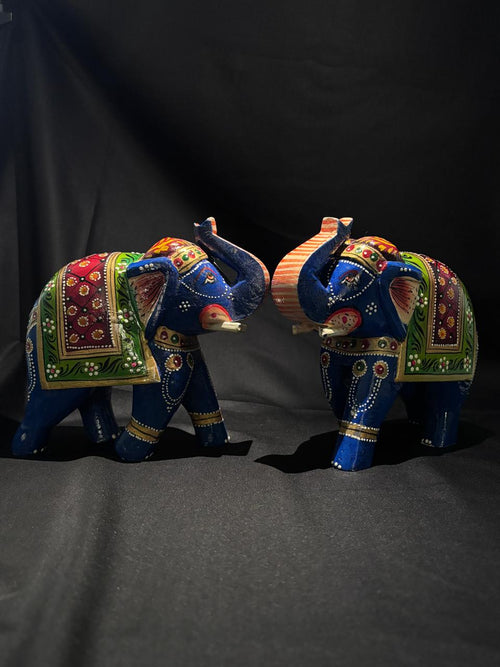 Heritage Twin Elephant Figurines