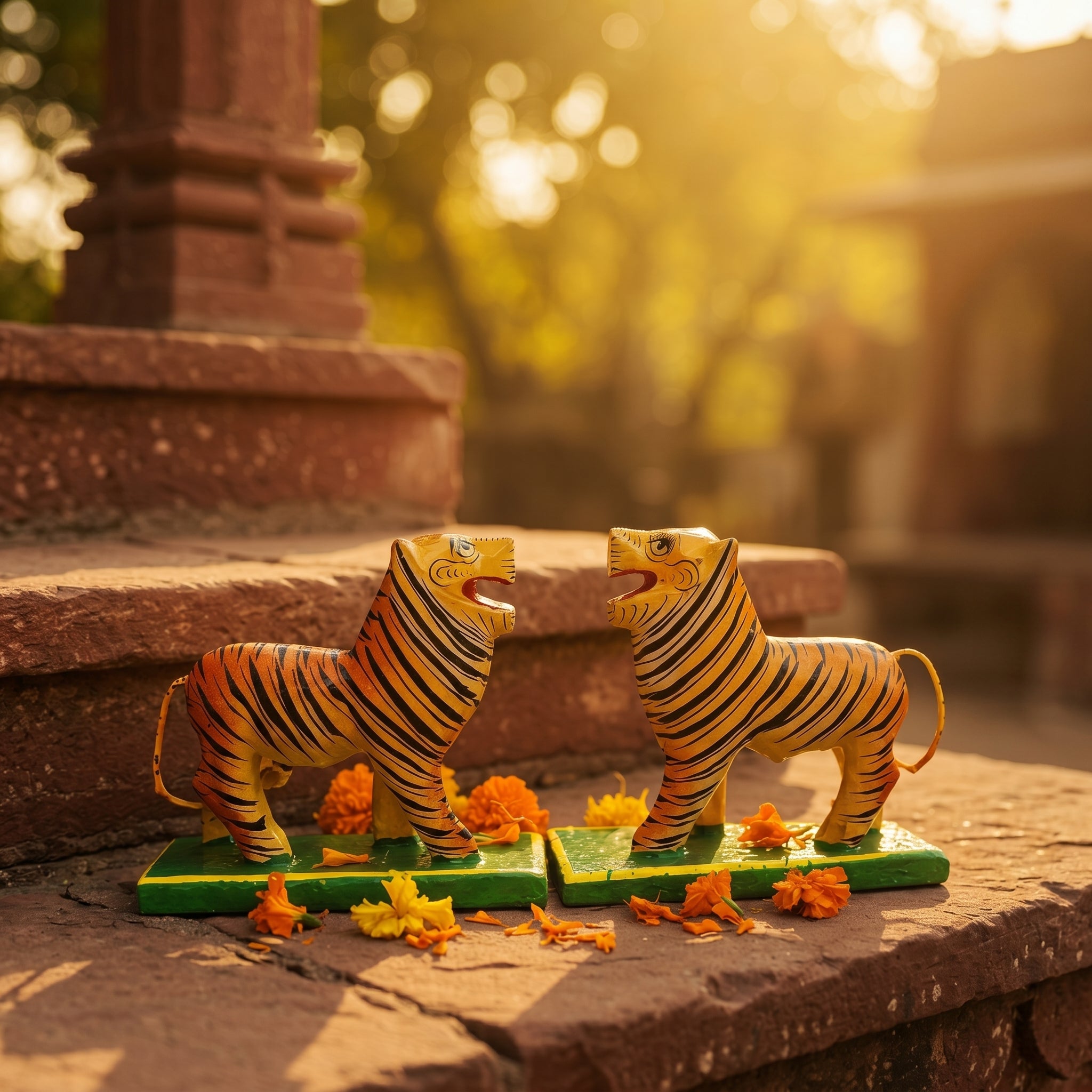 Tejas Tiger Figurines